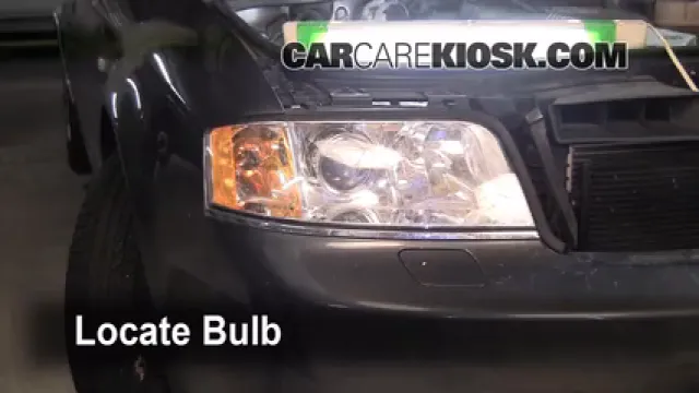 2004 Audi A6 3.0L V6 Lights Parking Light (replace bulb)